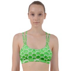 Hexagon Windows Line Them Up Sports Bra by essentialimage