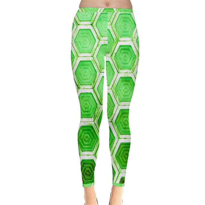 Hexagon Windows Inside Out Leggings