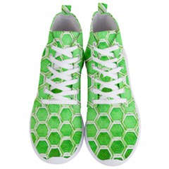 Hexagon Windows Men s Lightweight High Top Sneakers by essentialimage