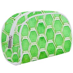 Hexagon Windows Make Up Case (large) by essentialimage