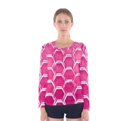 Hexagon Windows Women s Long Sleeve Tee