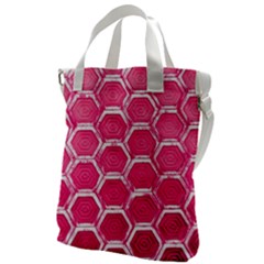 Hexagon Windows Canvas Messenger Bag by essentialimage