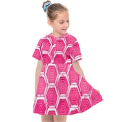 Hexagon Windows Kids  Sailor Dress by essentialimage