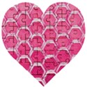 Hexagon Windows Wooden Puzzle Heart View1