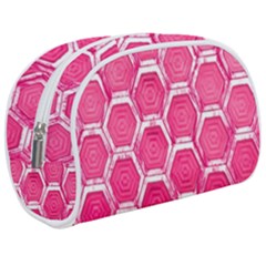 Hexagon Windows Make Up Case (medium) by essentialimage