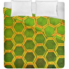 Hexagon Windows Duvet Cover Double Side (king Size) by essentialimage