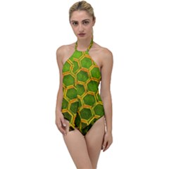 Hexagon Windows Go With The Flow One Piece Swimsuit by essentialimage