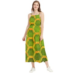 Hexagon Windows Boho Sleeveless Summer Dress by essentialimage