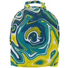 Vector Vivid Marble Pattern 14 Mini Full Print Backpack by goljakoff