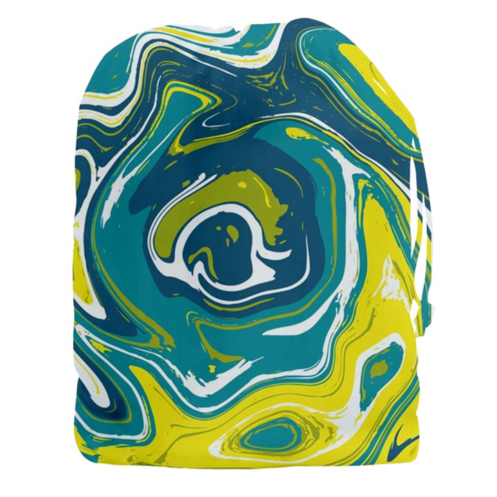 Vector Vivid Marble Pattern 14 Drawstring Pouch (3XL)