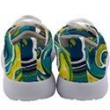 Vector Vivid Marble Pattern 14 Kids Athletic Shoes View4