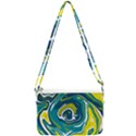 Vector Vivid Marble Pattern 14 Double Gusset Crossbody Bag View2