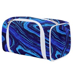 Blue Vivid Marble Pattern 16 Toiletries Pouch by goljakoff