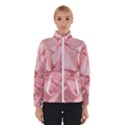 Coral Colored Hortensias Floral Photo Winter Jacket View1