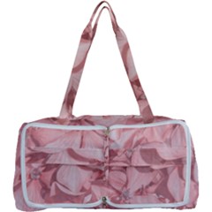 Coral Colored Hortensias Floral Photo Multi Function Bag by dflcprintsclothing