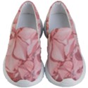 Coral Colored Hortensias Floral Photo Kids Lightweight Slip Ons View1