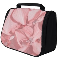 Coral Colored Hortensias Floral Photo Full Print Travel Pouch (big)