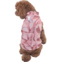 Coral Colored Hortensias Floral Photo Dog Sweater View2