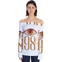 Orwell Off Shoulder Long Sleeve Top by Valentinaart