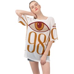 Orwell Oversized Chiffon Top by Valentinaart