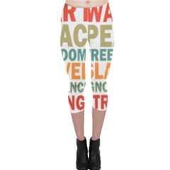 Orwell Capri Leggings  by Valentinaart