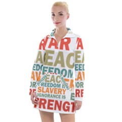 Orwell Women s Long Sleeve Casual Dress by Valentinaart