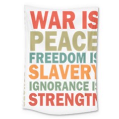 Orwell Large Tapestry by Valentinaart