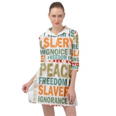 Orwell Mini Skater Shirt Dress by Valentinaart