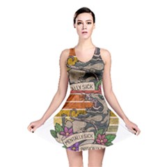 Possum - Mentally Sick Physically Thick Reversible Skater Dress by Valentinaart