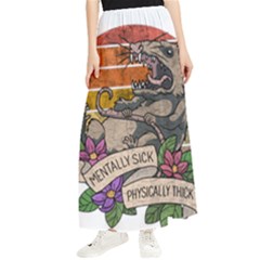 Possum - Mentally Sick Physically Thick Maxi Chiffon Skirt