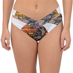 Possum - Mentally Sick Physically Thick Double Strap Halter Bikini Bottom