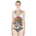 Possum - Mentally Sick Physically Thick Halter Swimsuit View1