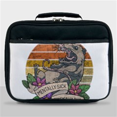 Possum - Mentally Sick Physically Thick Lunch Bag by Valentinaart