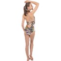 Possum - Mentally Sick Physically Thick Halter Front Plunge Swimsuit View2