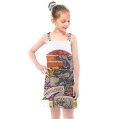 Possum - Mentally Sick Physically Thick Kids  Overall Dress by Valentinaart