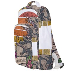 Possum - Mentally Sick Physically Thick Double Compartment Backpack by Valentinaart