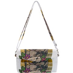 Possum - Mentally Sick Physically Thick Removable Strap Clutch Bag by Valentinaart