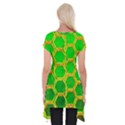 Hexagon Windows Short Sleeve Side Drop Tunic View2