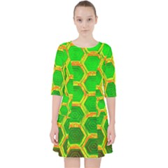 Hexagon Windows Pocket Dress by essentialimage