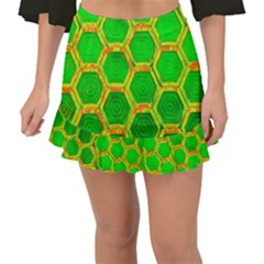 Hexagon Windows Fishtail Mini Chiffon Skirt by essentialimage