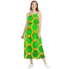 Hexagon Windows Boho Sleeveless Summer Dress by essentialimage