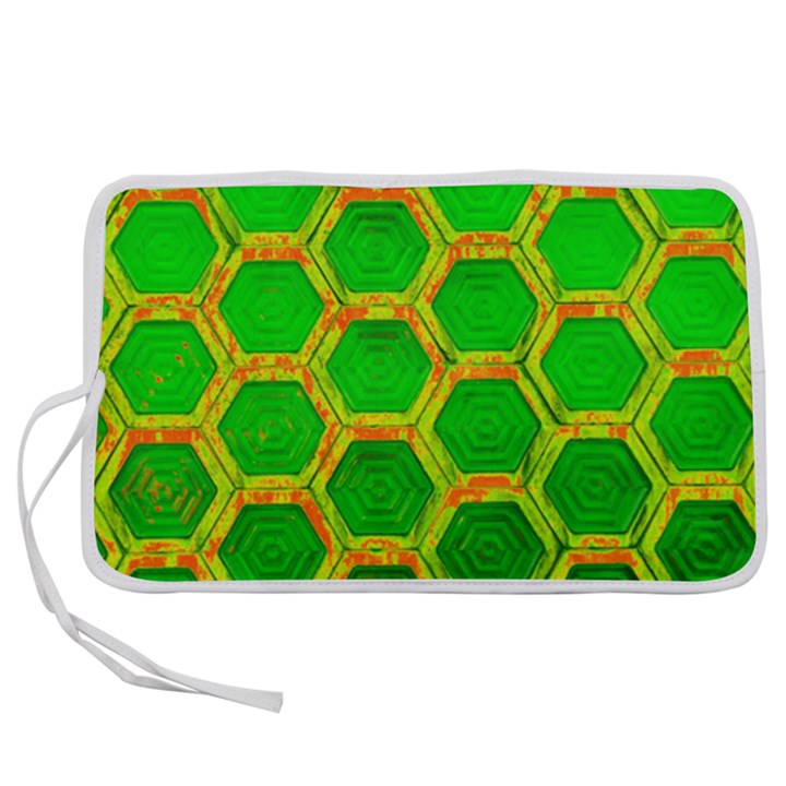 Hexagon Windows Pen Storage Case (L)