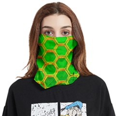 Hexagon Windows Face Covering Bandana (two Sides) by essentialimage