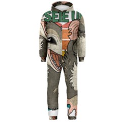 Possum - Be Urself Hooded Jumpsuit (men)  by Valentinaart