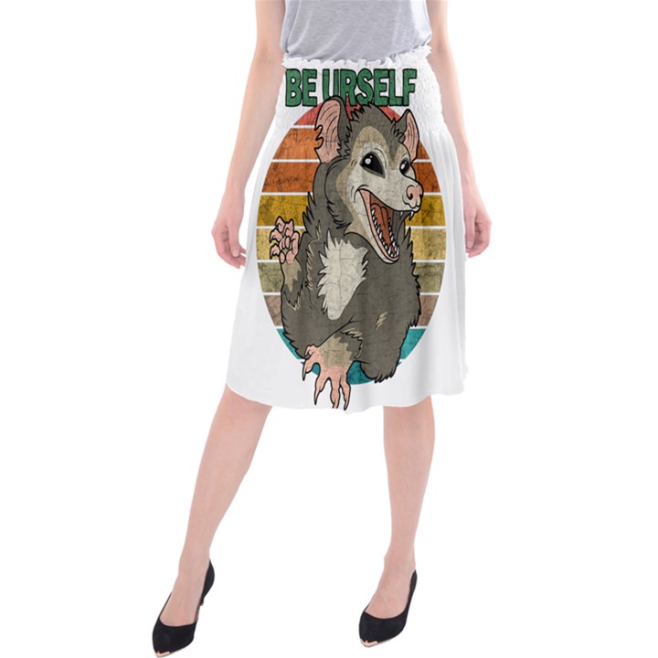 Possum - Be Urself Midi Beach Skirt