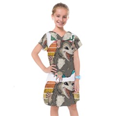 Possum - Be Urself Kids  Drop Waist Dress by Valentinaart