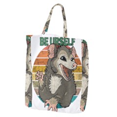 Possum - Be Urself Giant Grocery Tote by Valentinaart