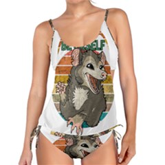 Possum - Be Urself Tankini Set by Valentinaart