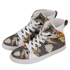 Possum - Be Urself Women s Hi-top Skate Sneakers by Valentinaart