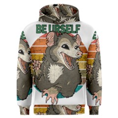 Possum - Be Urself Men s Overhead Hoodie by Valentinaart